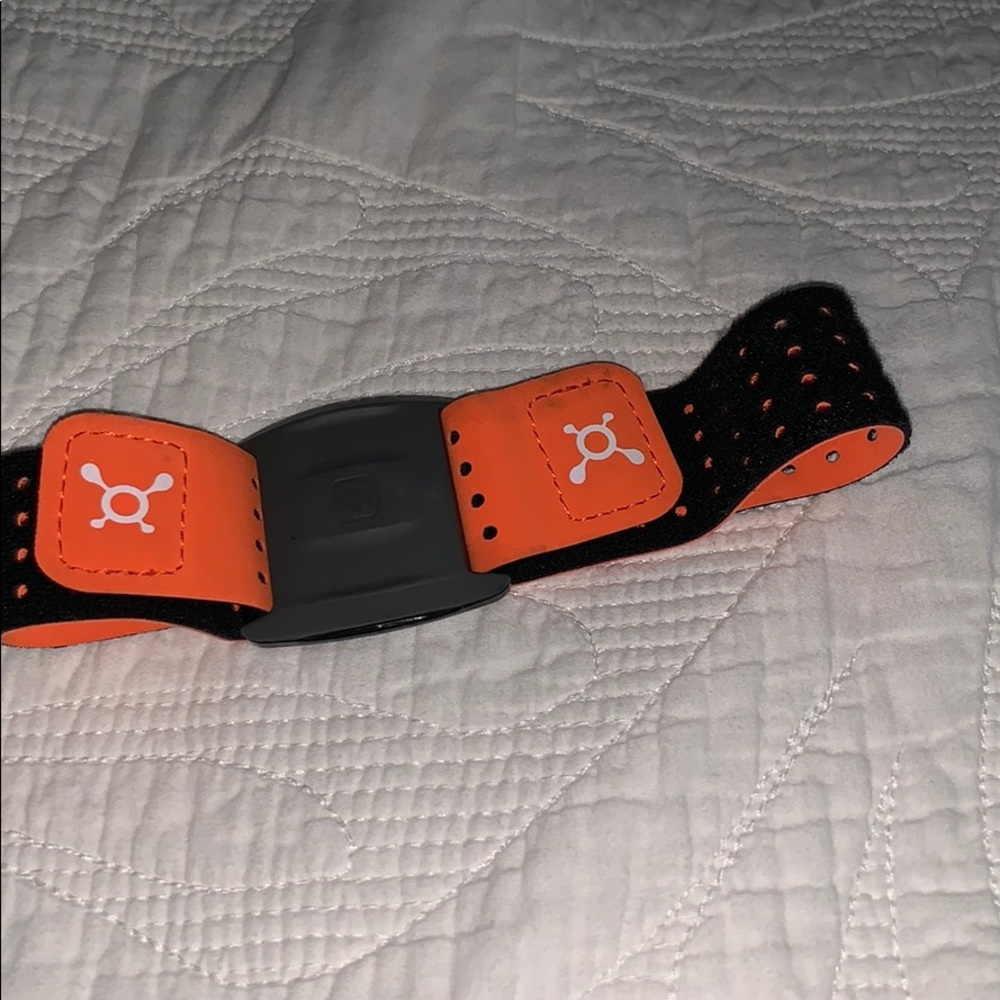 Orange Theory heart rate arm band